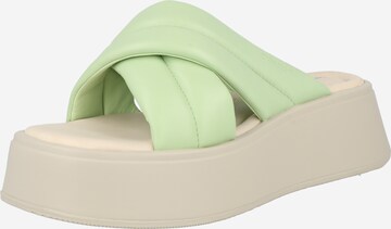 Zoccoletto 'Courtney' di VAGABOND SHOEMAKERS in verde: frontale