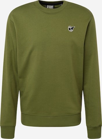 SCOTCH & SODA Sweatshirt i grøn: forside