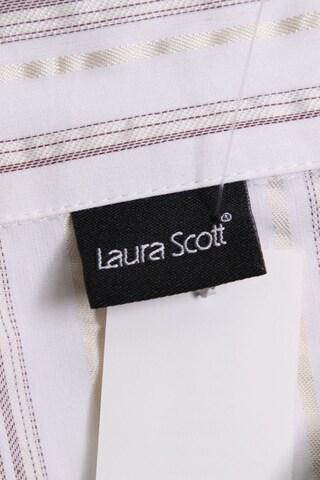 LAURA SCOTT Wickelbluse S in Weiß