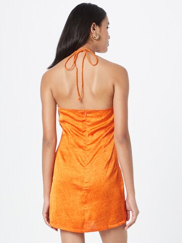 Robe 'OVIBES' NEON & NYLON en orange