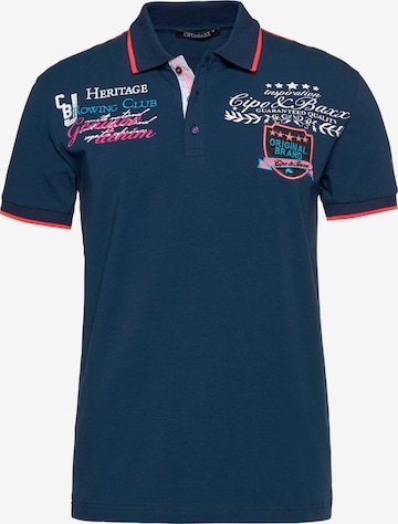 CIPO & BAXX Shirt in Blau: Vorderseite