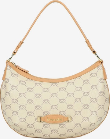 Braccialini - Bolso de hombro 'Monogram' en beige: frente
