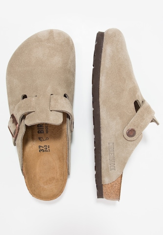 BIRKENSTOCK Pantolette 'Boston' in Grau
