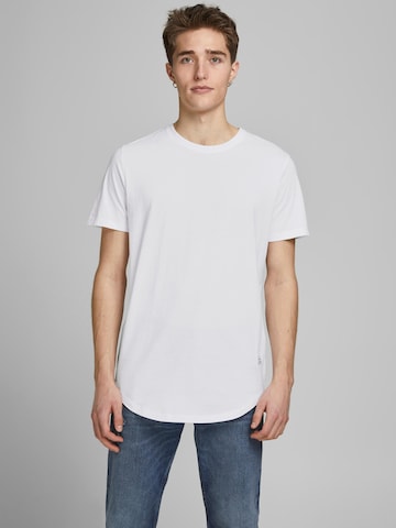 Coupe regular T-Shirt 'Noa' JACK & JONES en blanc : devant