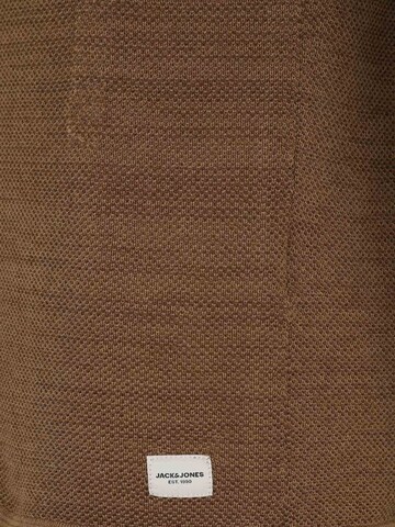 JACK & JONES Pullover 'JWHHILL' in Braun
