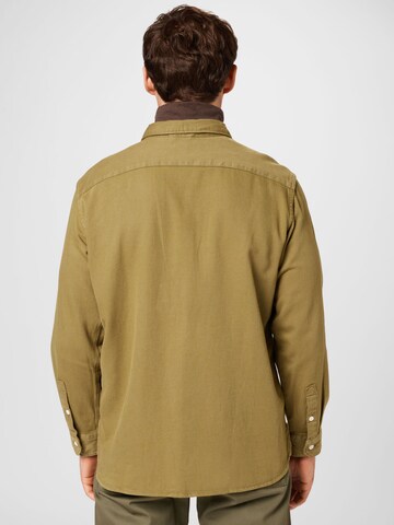 LEVI'S ® - Ajuste confortable Camisa 'Jackson Worker' en verde