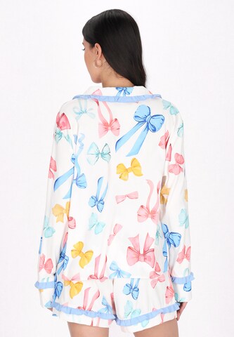 Shorty faina en bleu