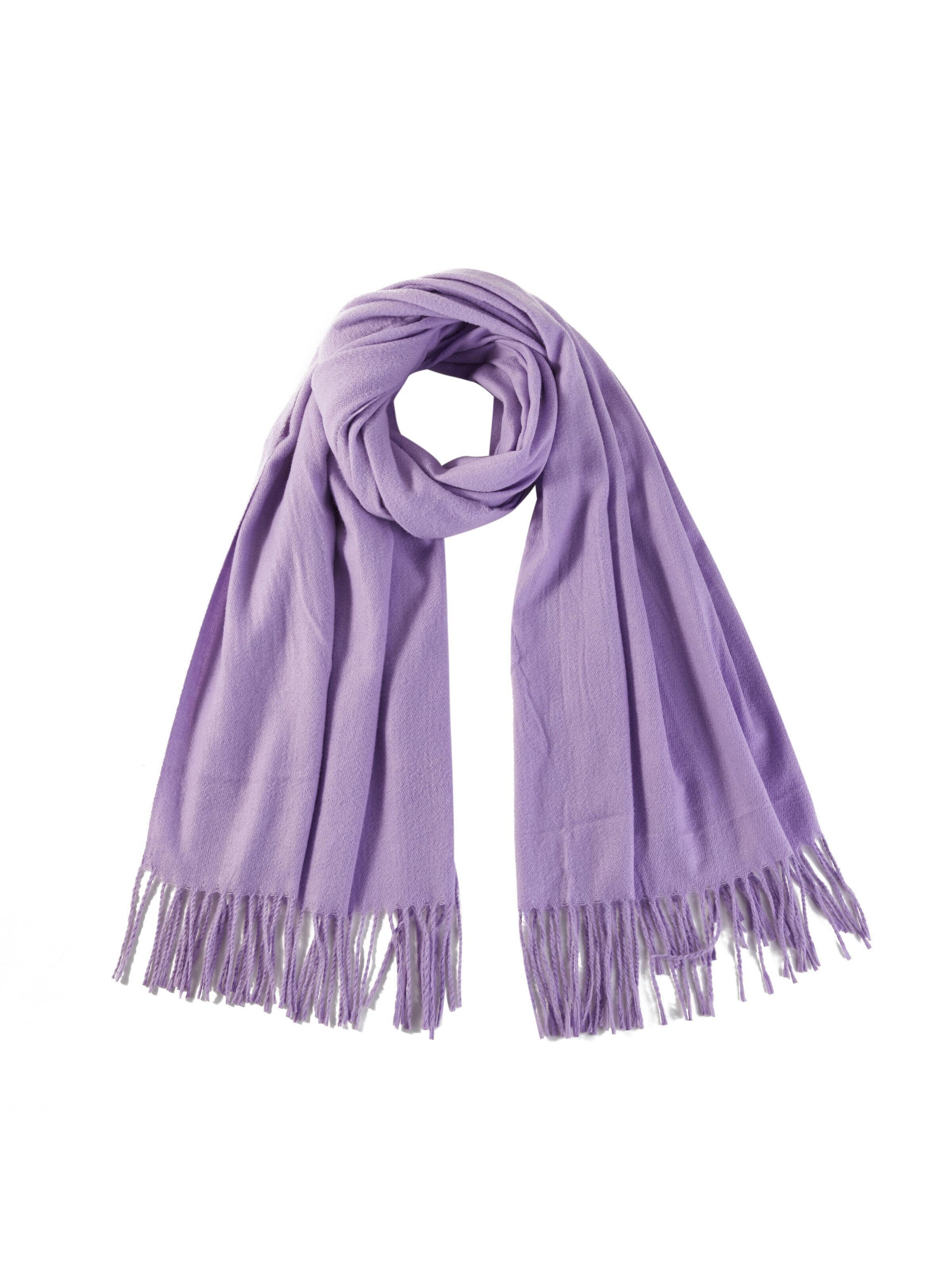 alberto cabale Scarf 'Dolce Caldo' in Purple: front