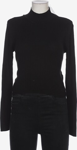 NA-KD Sweater & Cardigan in L in Black: front