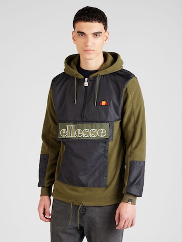 ELLESSE Performance Jacket 'Legno' in Green: front