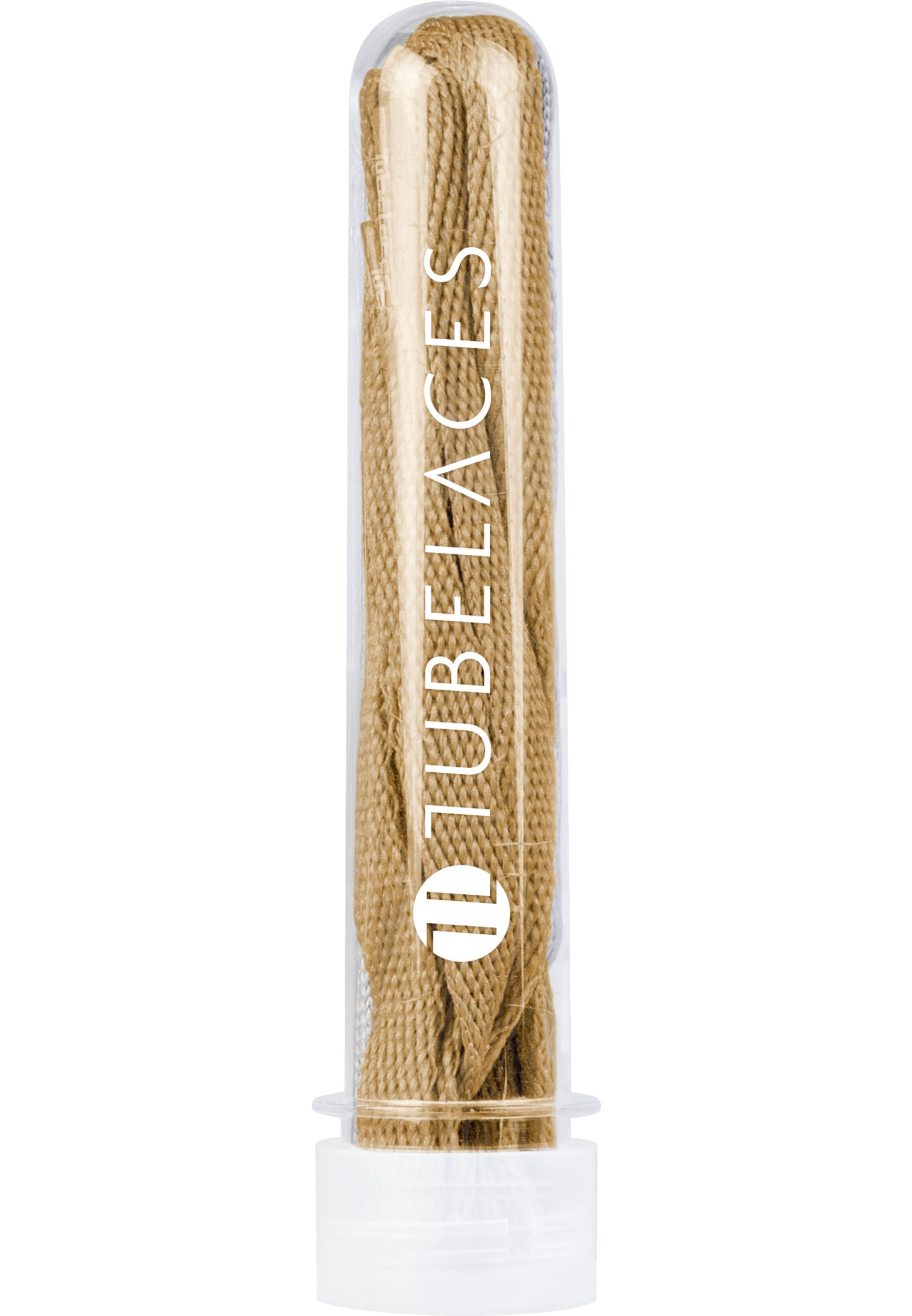 TUBELACES Schnürsenkel in Beige