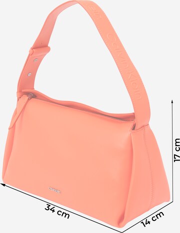 Sac bandoulière 'GRACIE' Calvin Klein en orange