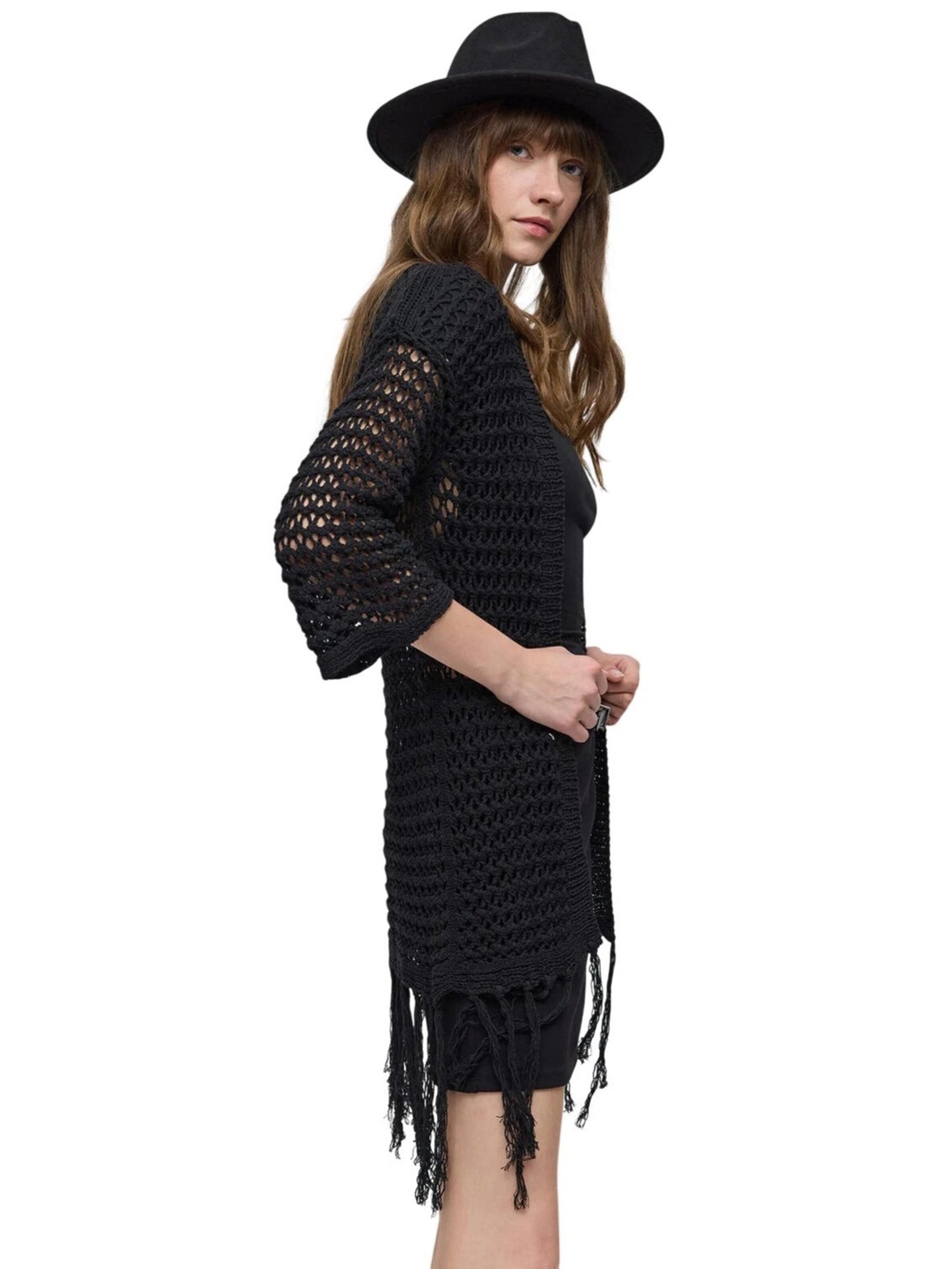 No Matter What Strickjacke‌‌‌‌‌‌‌ in Schwarz