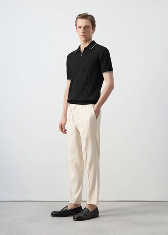 MANGO MAN Poloshirt 'Baluard in Schwarz