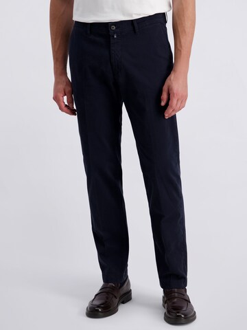 Regular Pantalon chino 'Calais' PIERRE CARDIN en bleu : devant
