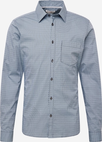 Coupe slim Chemise s.Oliver en bleu : devant