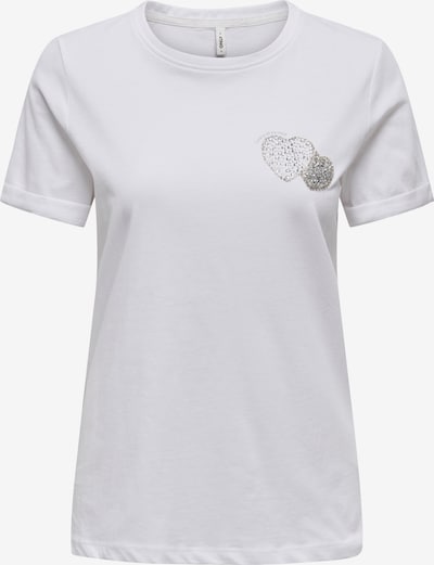 ONLY Paita värissä hopea / valkoinen, Tuotenäkymä