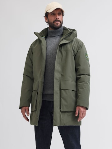 Parka mi-saison Portland Outerwear Company en vert : devant