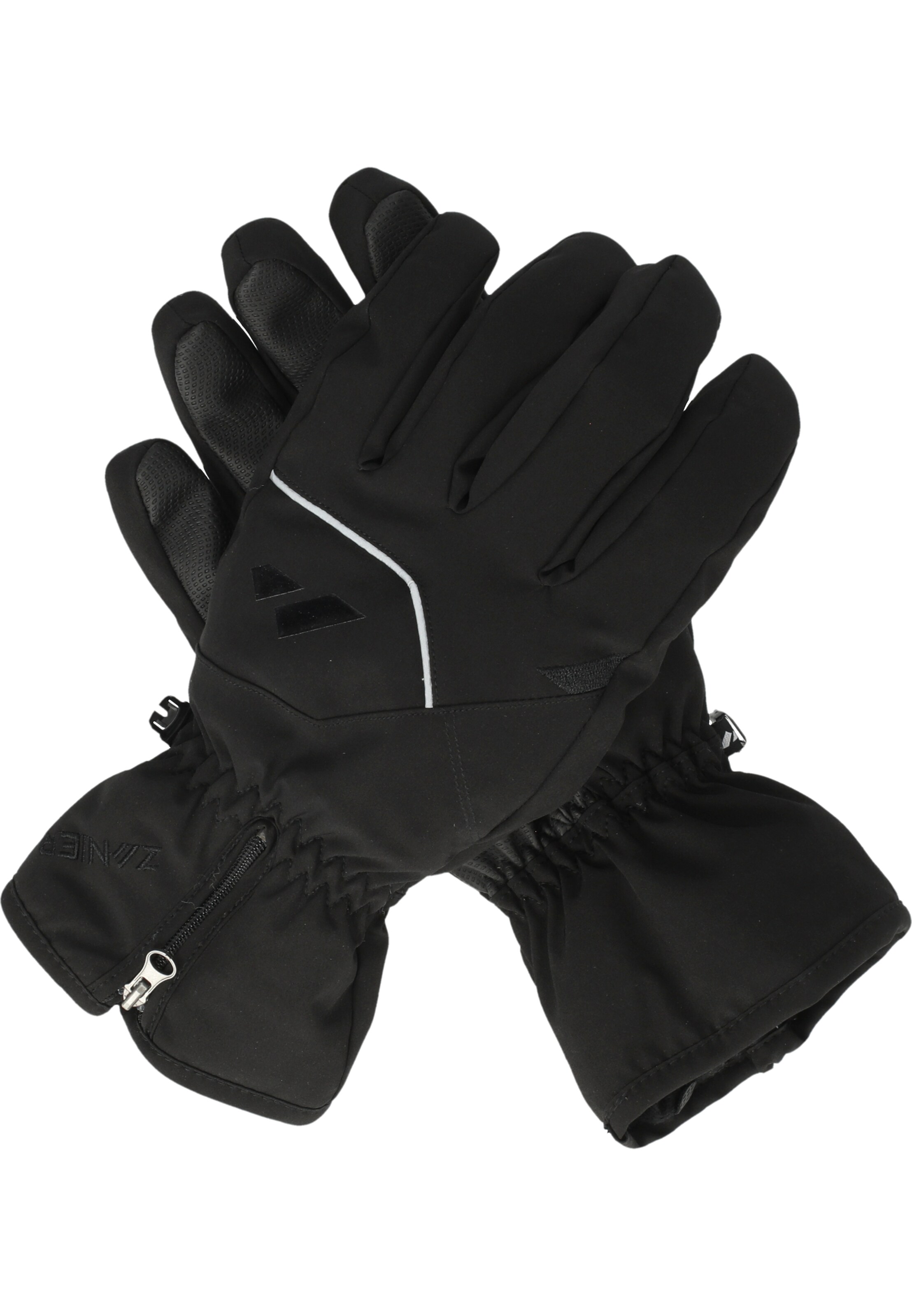 Zanier Full Finger Gloves 'Reith STX' in Black