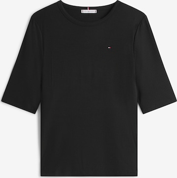 Tommy Hilfiger Curve Футболка в Черный: спереди