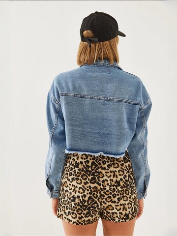 Bianco Lucci - Casaco meia-estação em azul