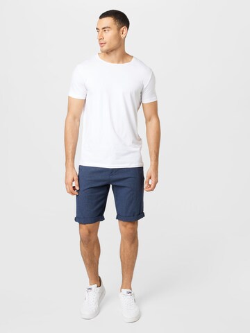 TOM TAILOR DENIM Regular Shorts in Blau