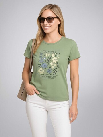 LEAFLETIC Shirt 'Leafletic Women’s Short Sleeve T-Shirt' in Green: front