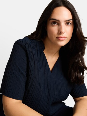 Tom Tailor Women + Blouse in Blue