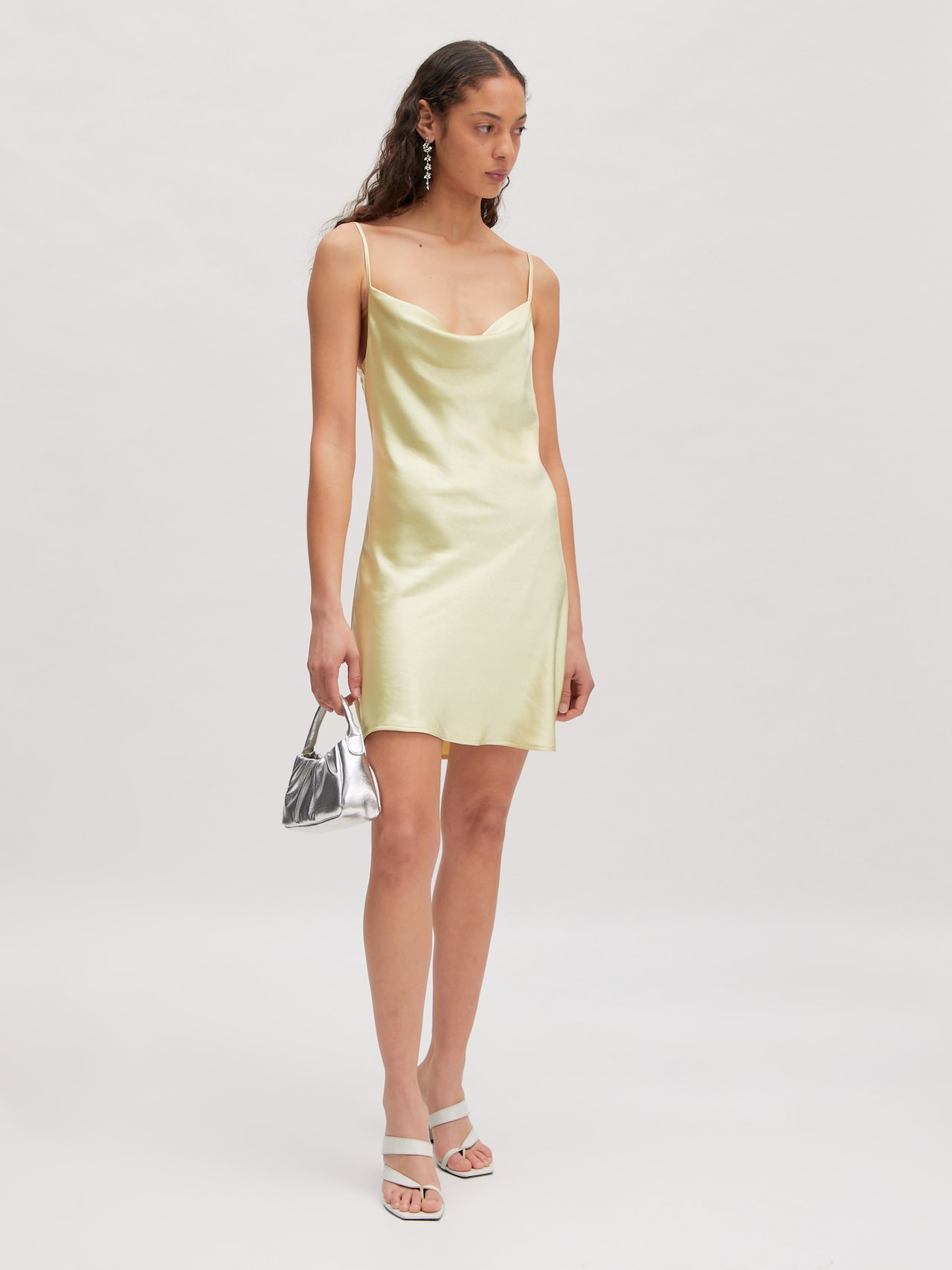 EDITED Producten Cocktailjurk 'Jesie' Geel