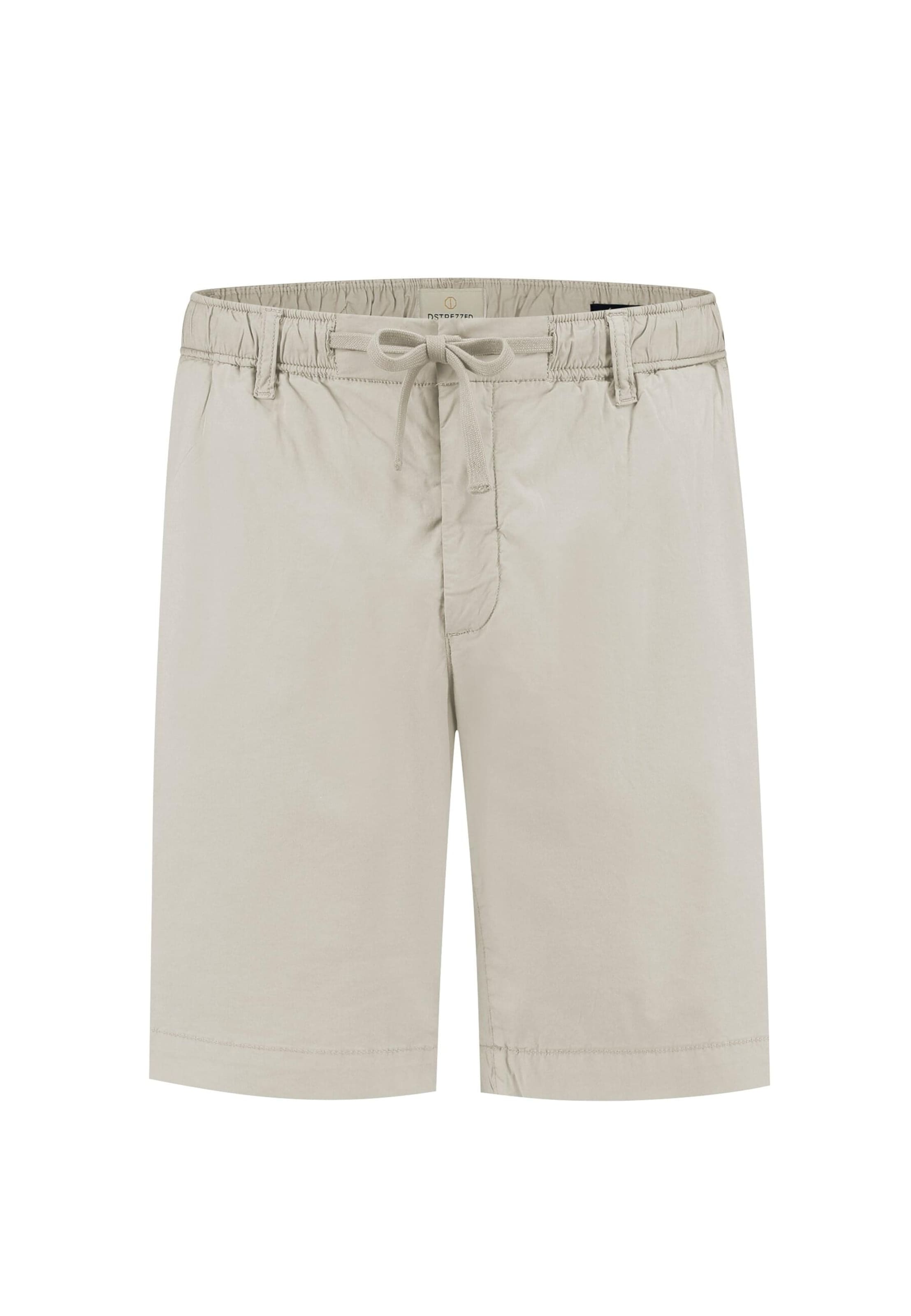 Dstrezzed Normální Kalhoty 'Logan' – šedá: přední strana