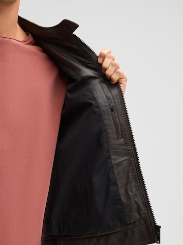 STRELLSON Between-season jacket 'Piers' in Brown