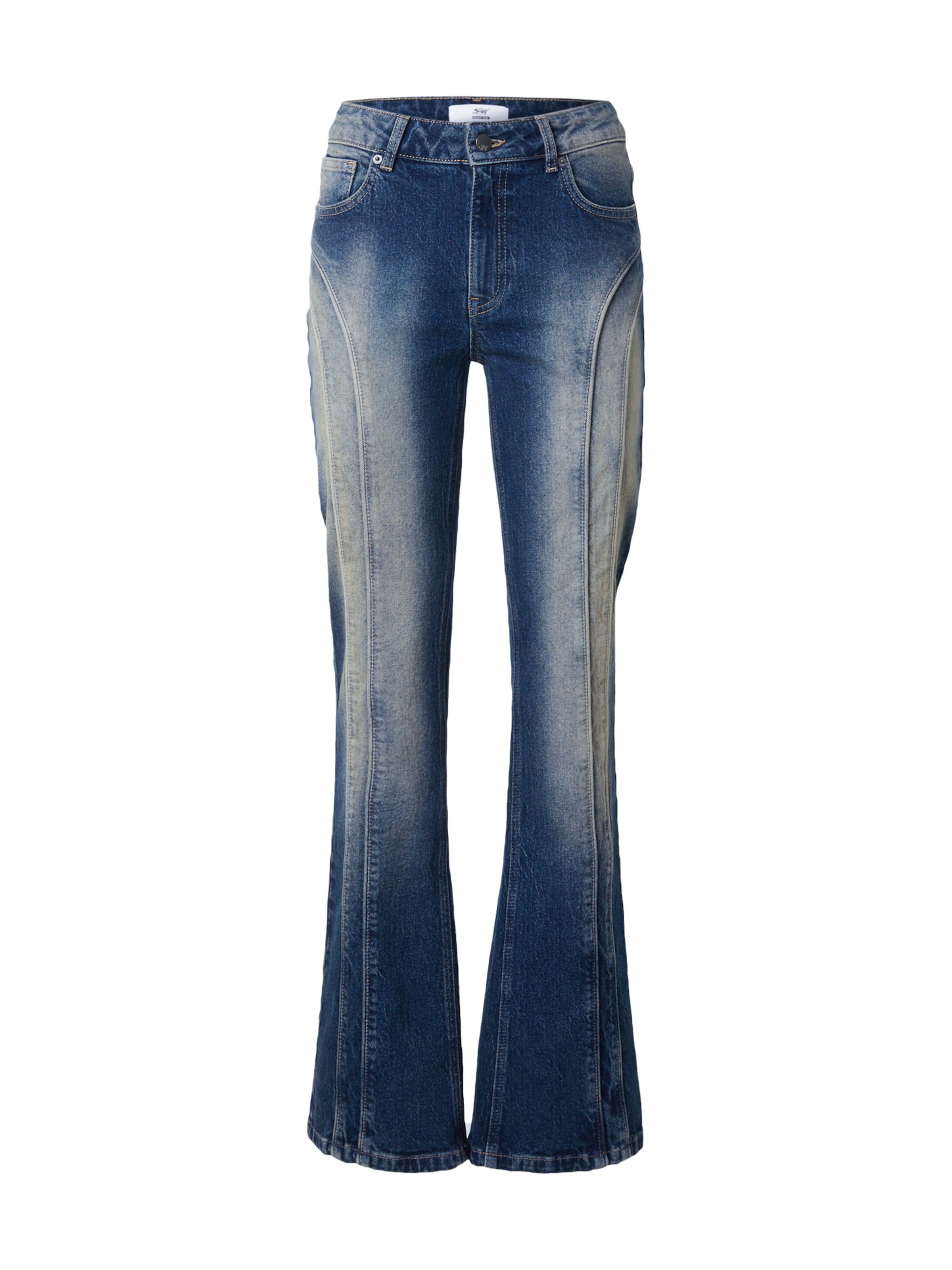 SHYX Flared Jeans in Blue: front