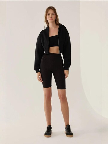 Hiccup Sweatjacke in Schwarz