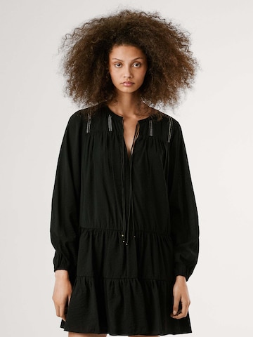 Robe 'Paule' Pepe Jeans en noir : devant