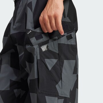 ADIDAS TERREX Loose fit Outdoor trousers 'Xploric' in Black
