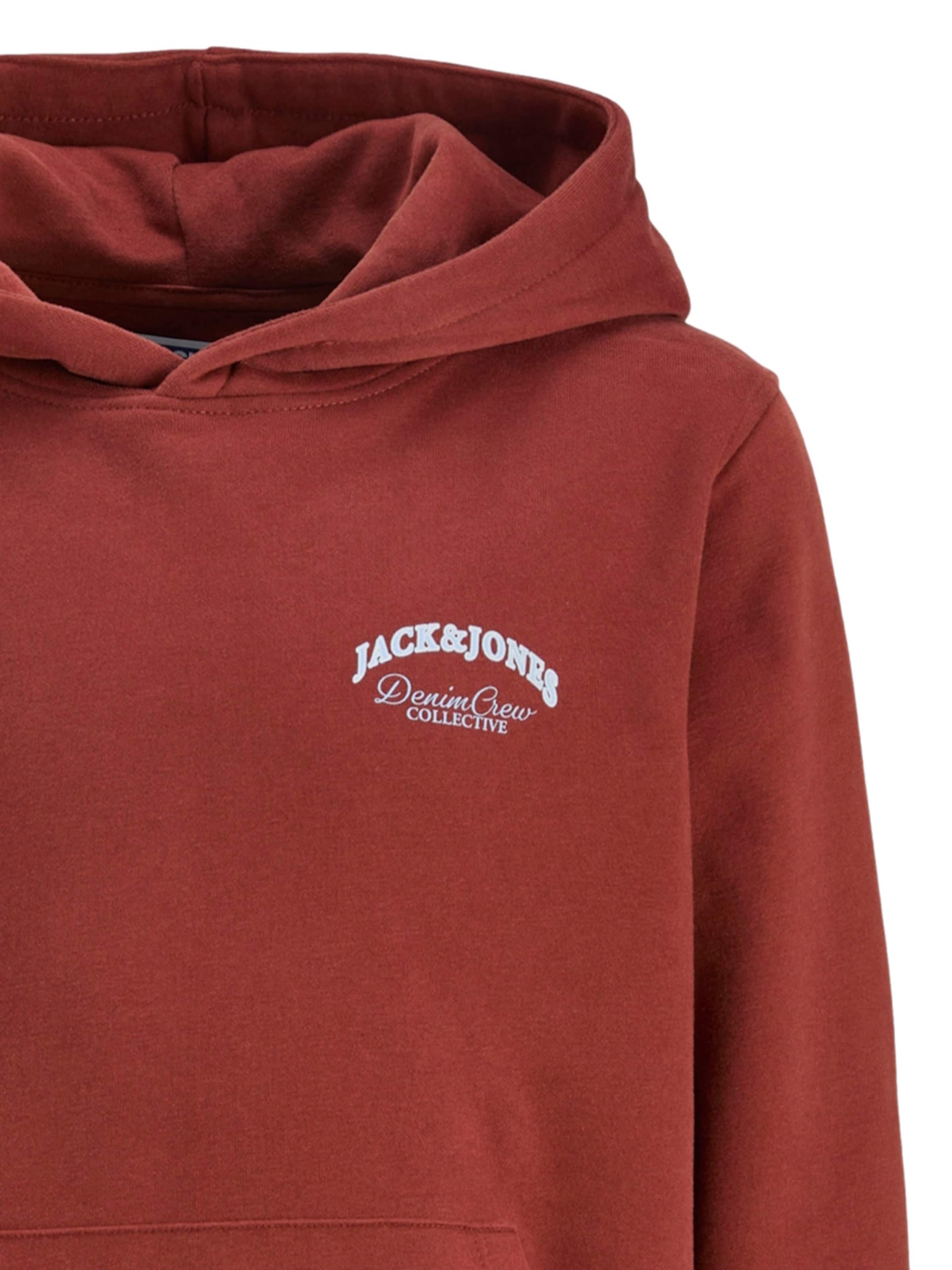 Jack & Jones Junior Majica 'Brandes' | rdeča barva