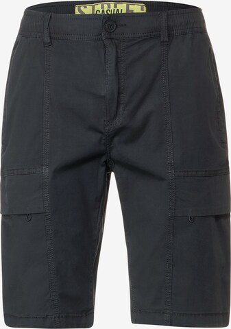 Street One MEN Regular Cargo Pants in Grey: front