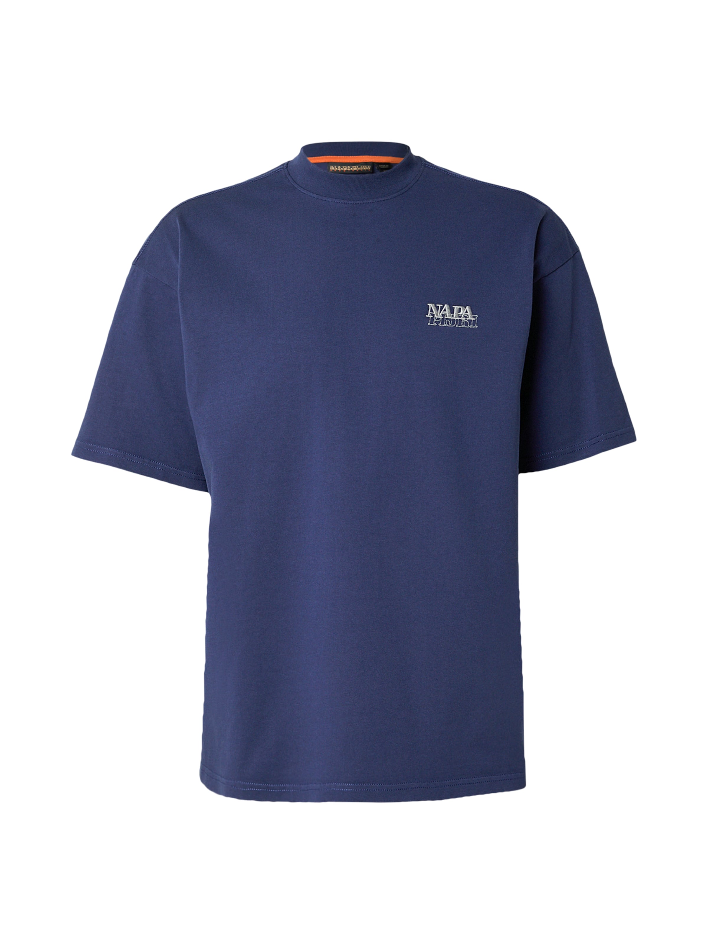 mėlyna NAPAPIJRI Marškinėliai 'MIRAAT': priekis