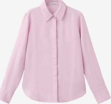 MANGO Blouse 'Samara' in Pink: front
