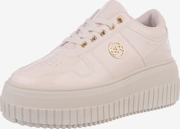 Ital-Design Sneakers in Beige: front