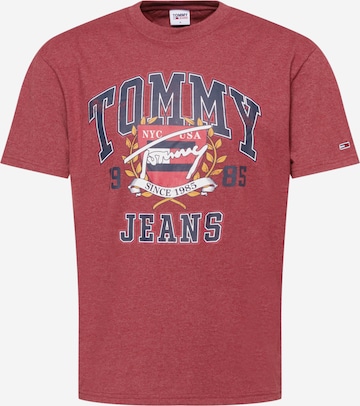 Tommy Jeans Póló - piros: elől