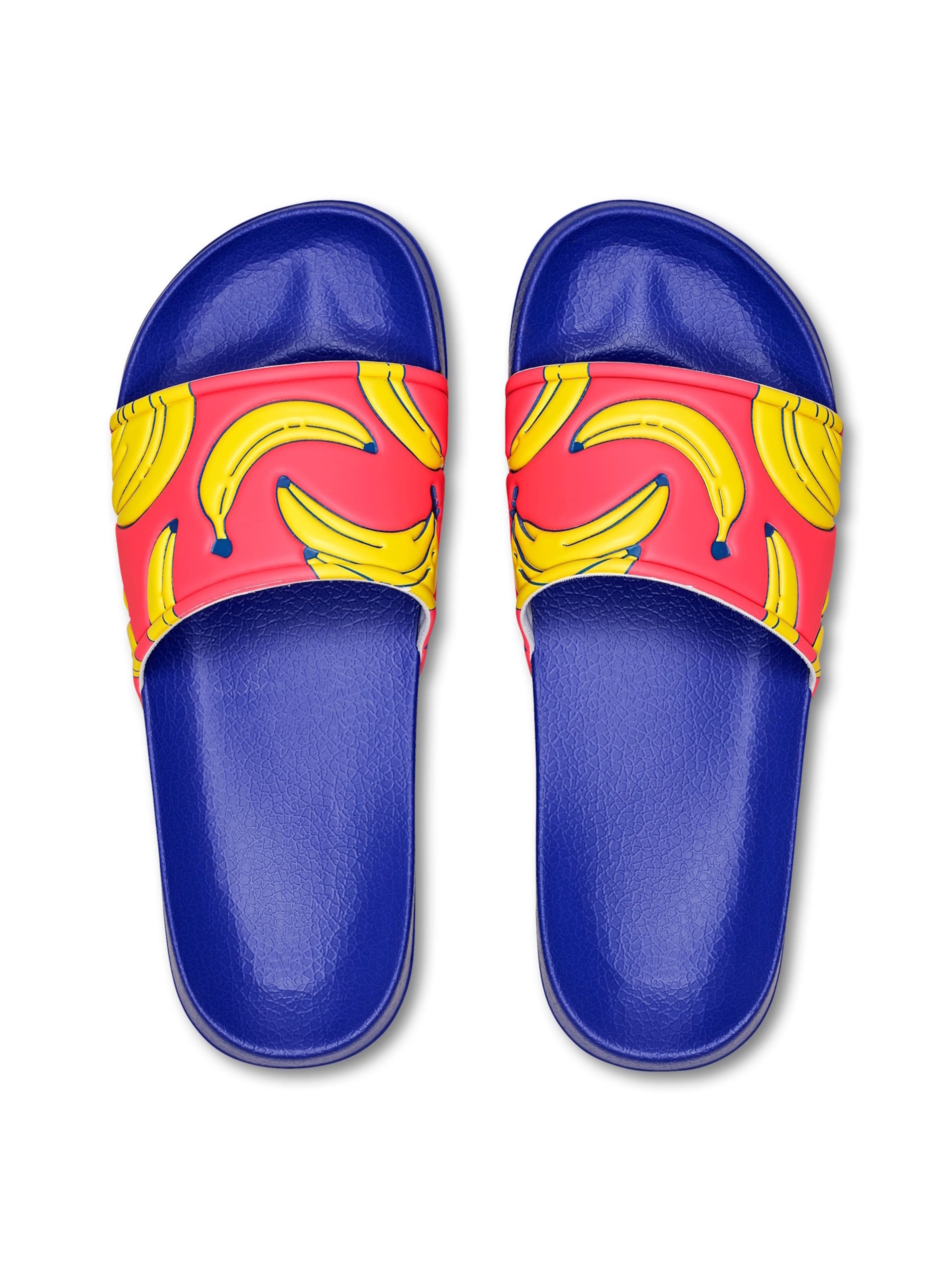 Zoccoletto 'Banana' di Happy Socks in blu: frontale