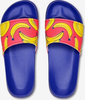 mėlyna Happy Socks Šlepetės 'Banana': priekis