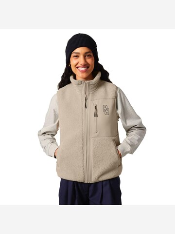Rheinrebell Vest 'Sherpa' in Beige