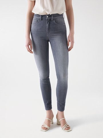 Skinny Jean Salsa Jeans en gris : devant