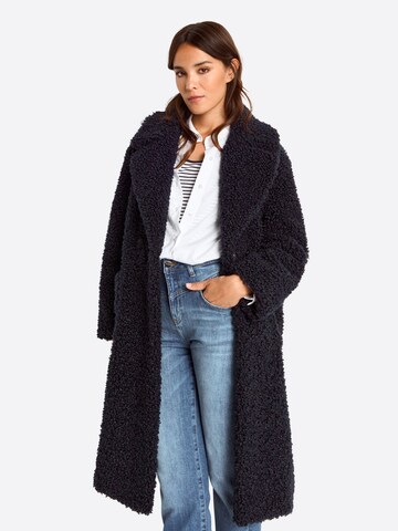 Rich & Royal Winter Coat in Blue: front