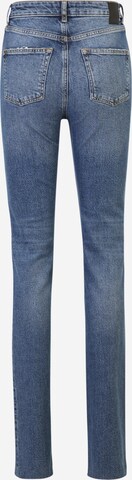 Pieces Tall Skinny Jeans 'EDA' in Blau