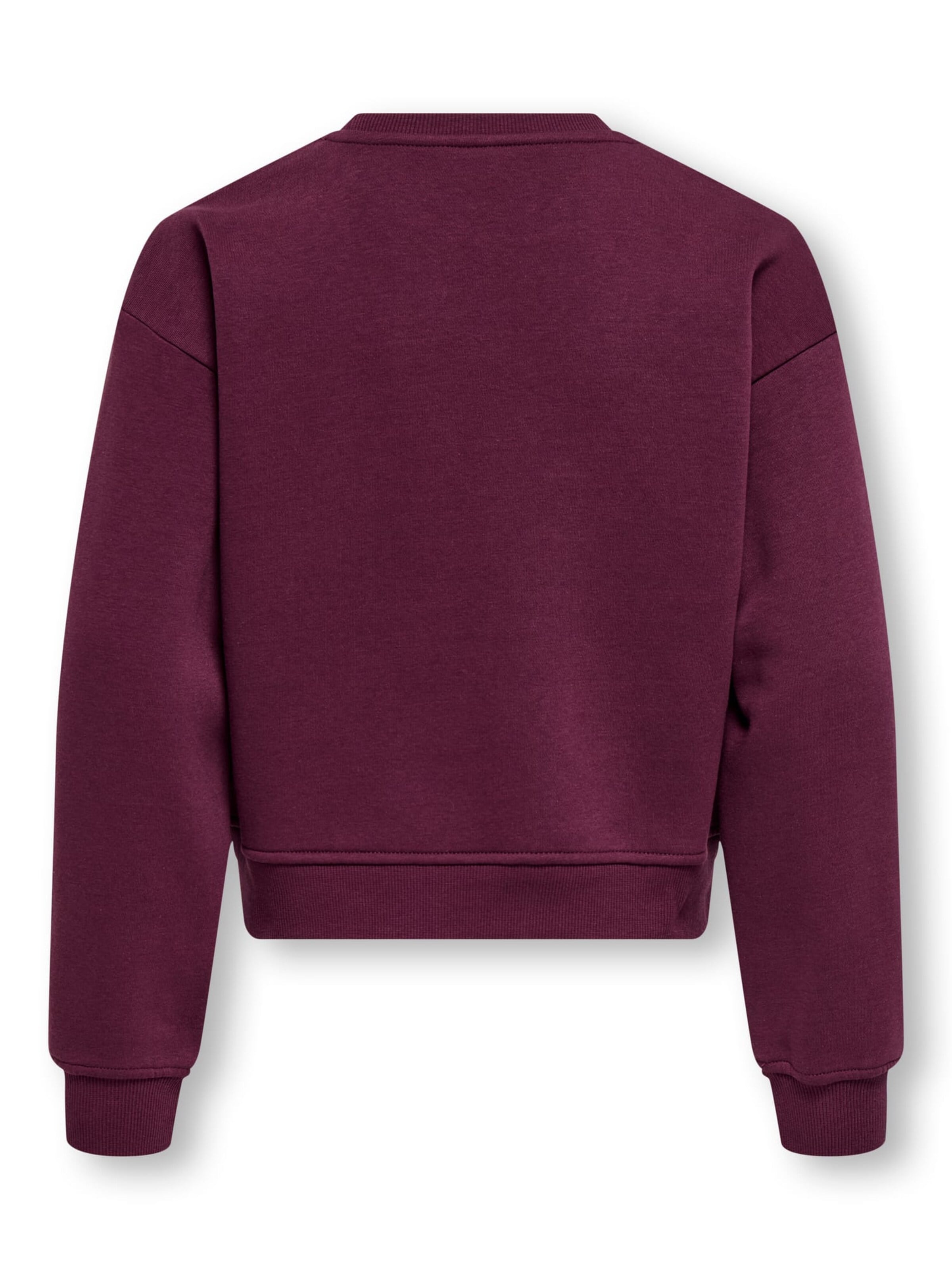 ONLY Sweatshirt 'Sweat' in Red