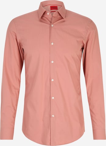 HUGO Red - Ajuste estrecho Camisa 'Jenno' en rojo: frente