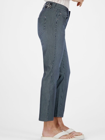 Gardeur Slimfit Broek 'ZURI128' in Grijs